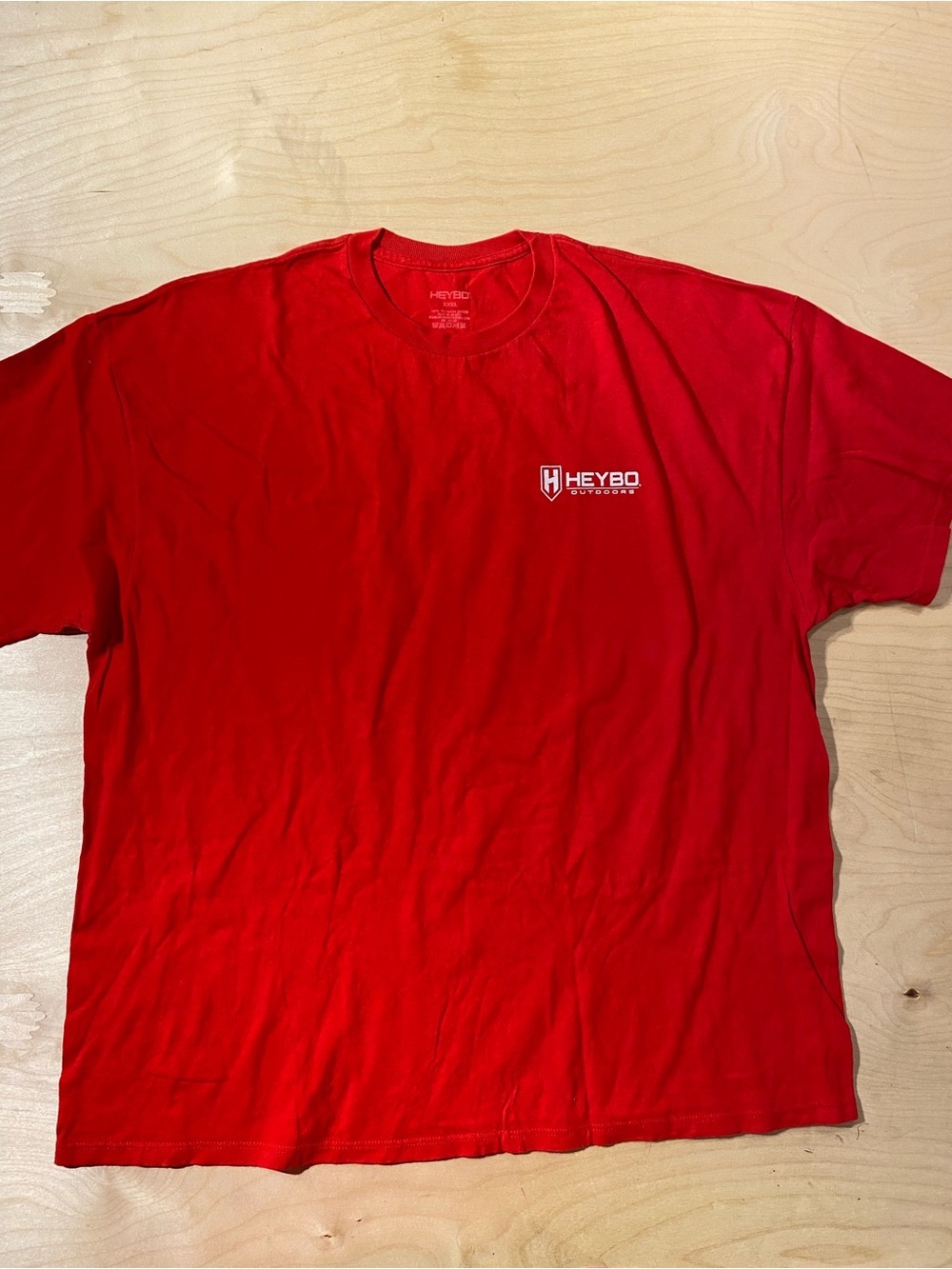 Heybo Men's Red Logo T-Shirt XXXL (SA)